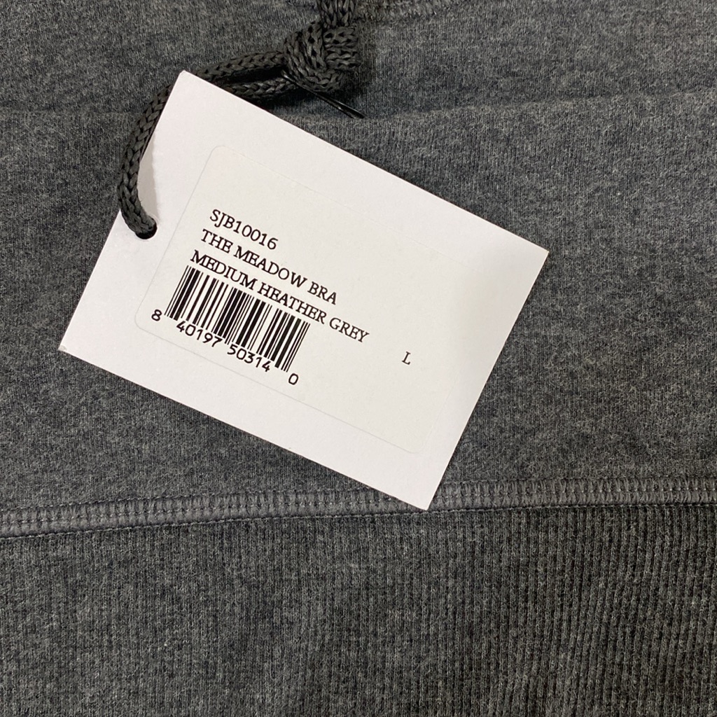 Nwt Bandier X Sincerely Jules Meadow Bra Charcoal Gray Size L — image 8 of 8